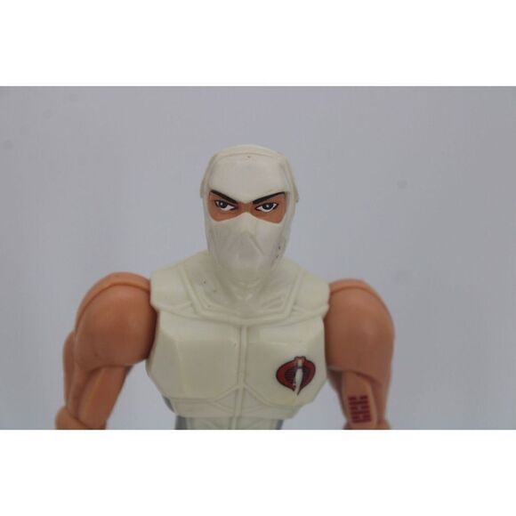 GI Joe-Cobra Action-Storm Shadow-White Ninja-8"-2005-Hasbro - Picture 5 of 5